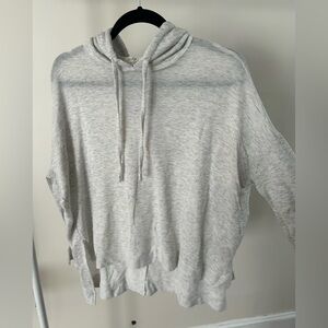 Vintage Havana Light Gray Hooded Sweater